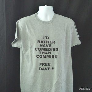 I'd rather have comedies than commies